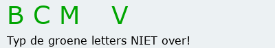 Bevestigingscode