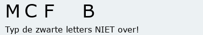 Bevestigingscode