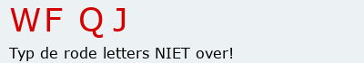 Bevestigingscode