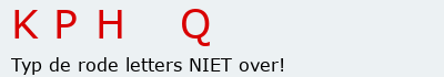 Bevestigingscode
