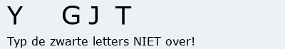 Bevestigingscode