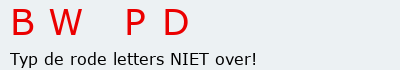 Bevestigingscode