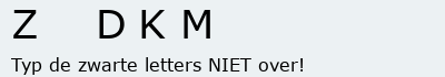 Bevestigingscode