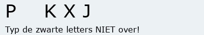 Bevestigingscode