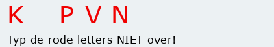 Bevestigingscode