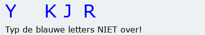 Bevestigingscode
