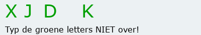 Bevestigingscode