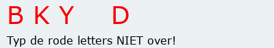 Bevestigingscode