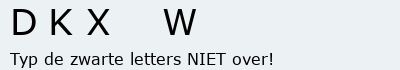 Bevestigingscode