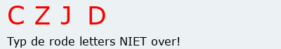 Bevestigingscode