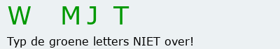 Bevestigingscode