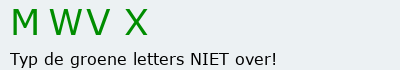 Bevestigingscode