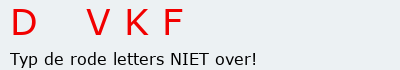 Bevestigingscode