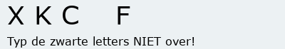 Bevestigingscode