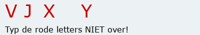 Bevestigingscode