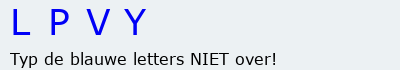 Bevestigingscode