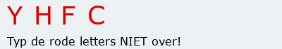 Bevestigingscode