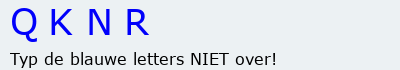 Bevestigingscode