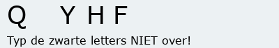 Bevestigingscode