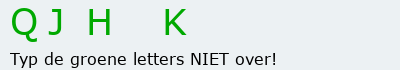 Bevestigingscode