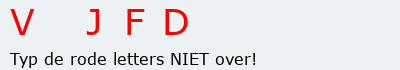 Bevestigingscode