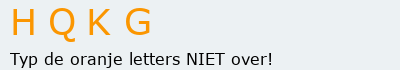 Bevestigingscode