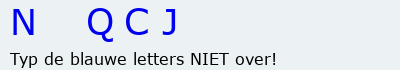 Bevestigingscode