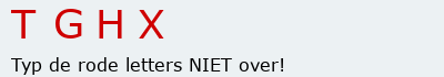 Bevestigingscode
