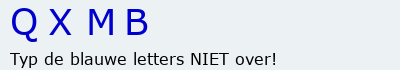 Bevestigingscode