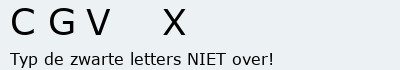 Bevestigingscode