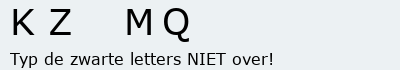 Bevestigingscode