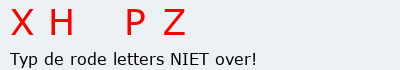 Bevestigingscode