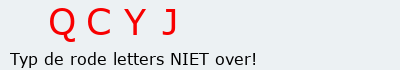 Bevestigingscode
