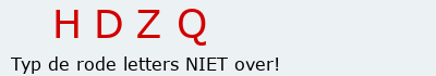 Bevestigingscode