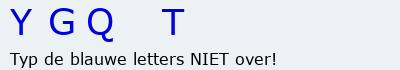 Bevestigingscode