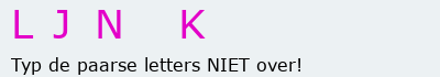 Bevestigingscode