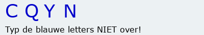 Bevestigingscode