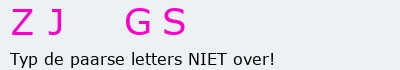 Bevestigingscode
