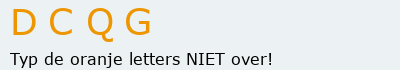 Bevestigingscode