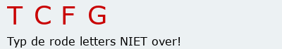 Bevestigingscode