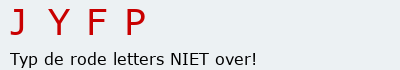 Bevestigingscode