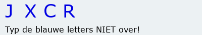 Bevestigingscode