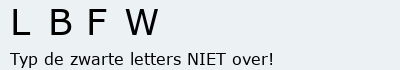 Bevestigingscode