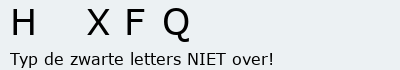Bevestigingscode