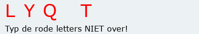 Bevestigingscode