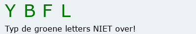 Bevestigingscode