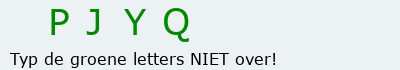 Bevestigingscode