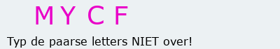 Bevestigingscode