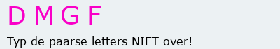 Bevestigingscode