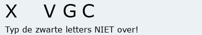 Bevestigingscode